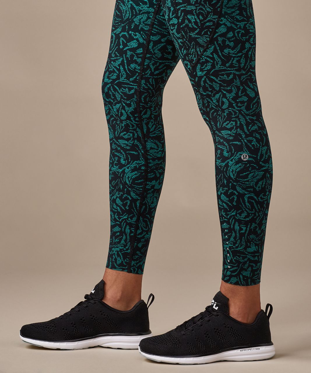 Lululemon Fast & Free 7/8 Tight - Thrive Viridian Green Black - lulu  fanatics