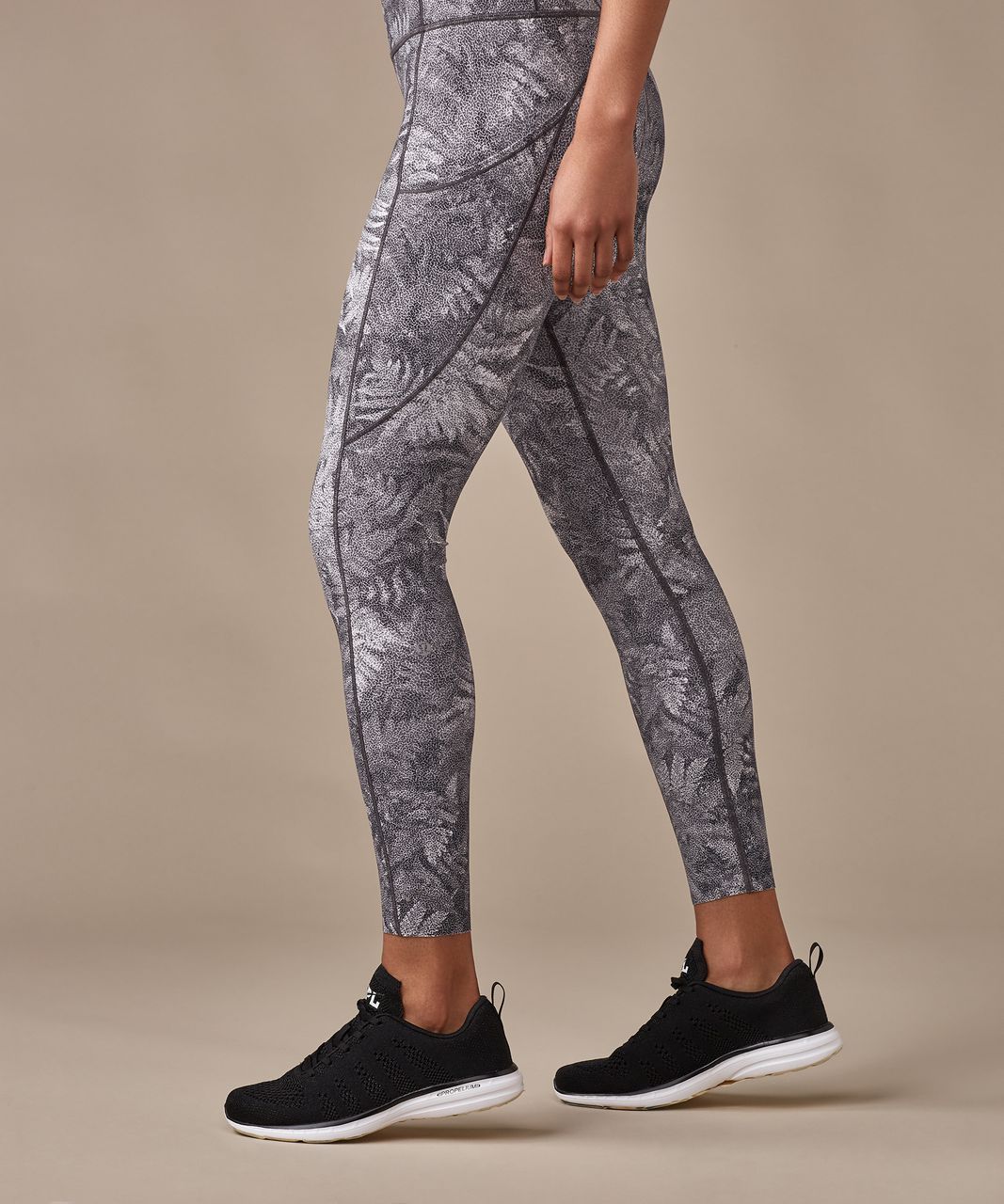 Lululemon Fast & Free 7/8 Tight - Kindred Spirit Alpine White Multi ...