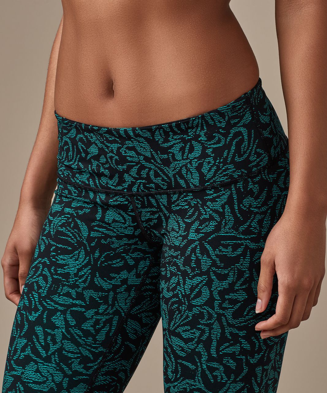 🦄NWT Lululemon Wunder Under Tight Size 6 Rainforest Green 25” Luxtreme  RARE!