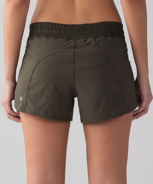 Lululemon Tracker Short V *4 In Formation Camo Deep Coal Multi