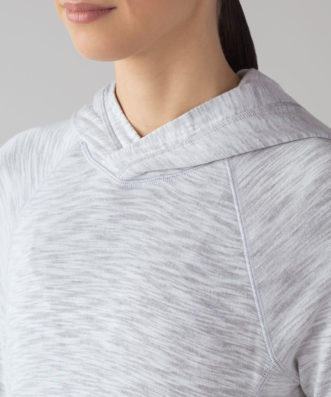 Lululemon More Than Modal Hoodie - White / Black