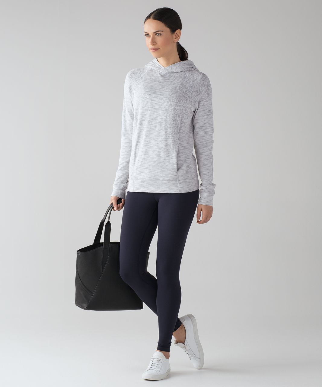 Lululemon More Than Modal Hoodie - White / Black