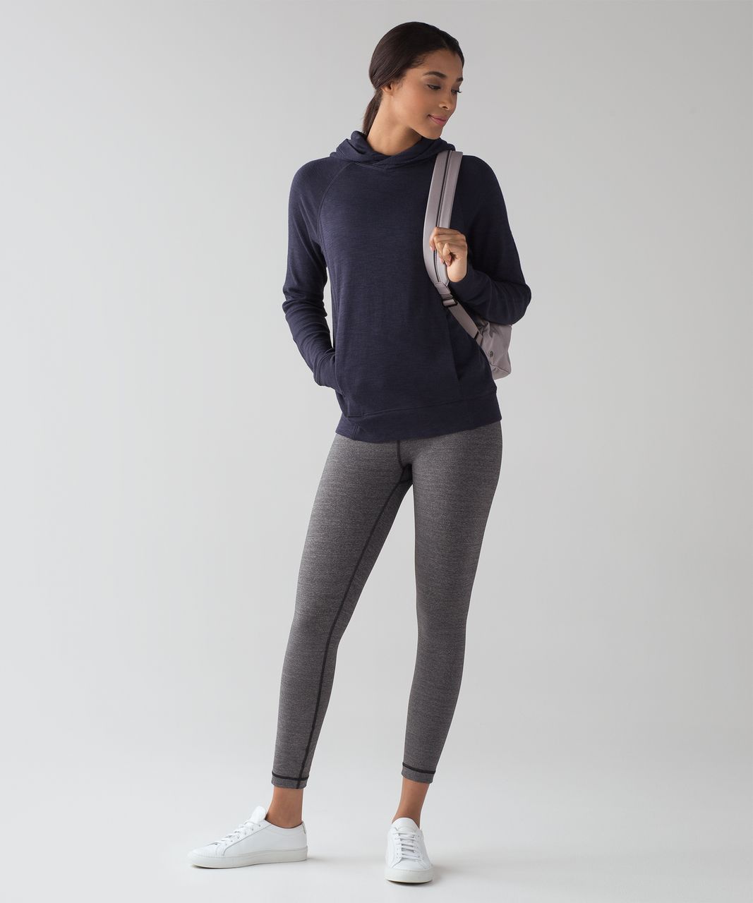 Lululemon More Than Modal Hoodie - Midnight Navy / Black