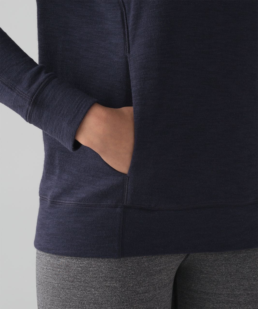 Lululemon More Than Modal Hoodie - Midnight Navy / Black