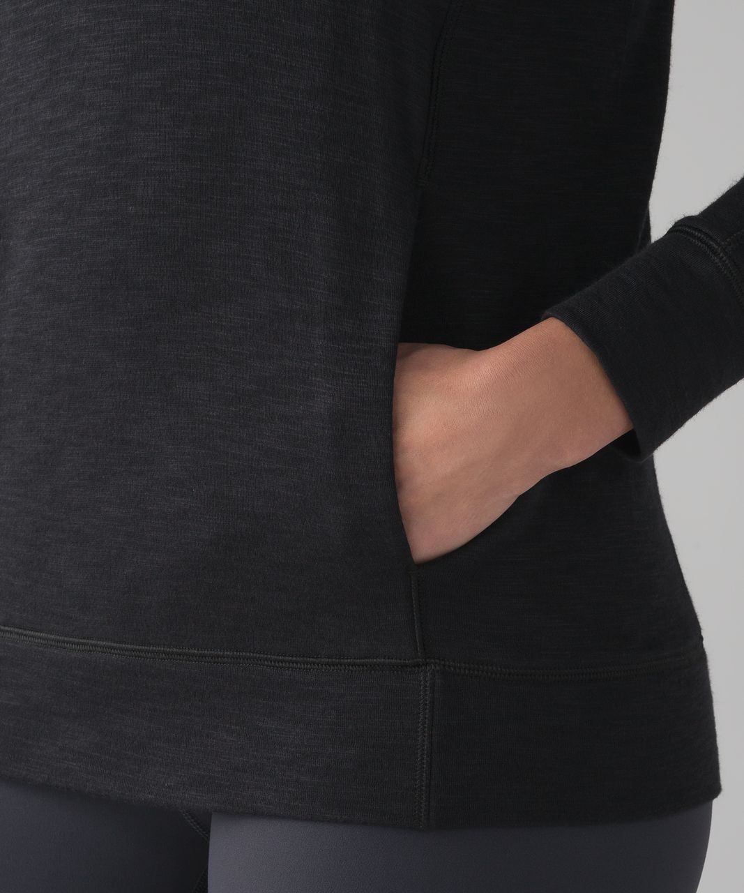 Lululemon More Than Modal Hoodie - Black / Black