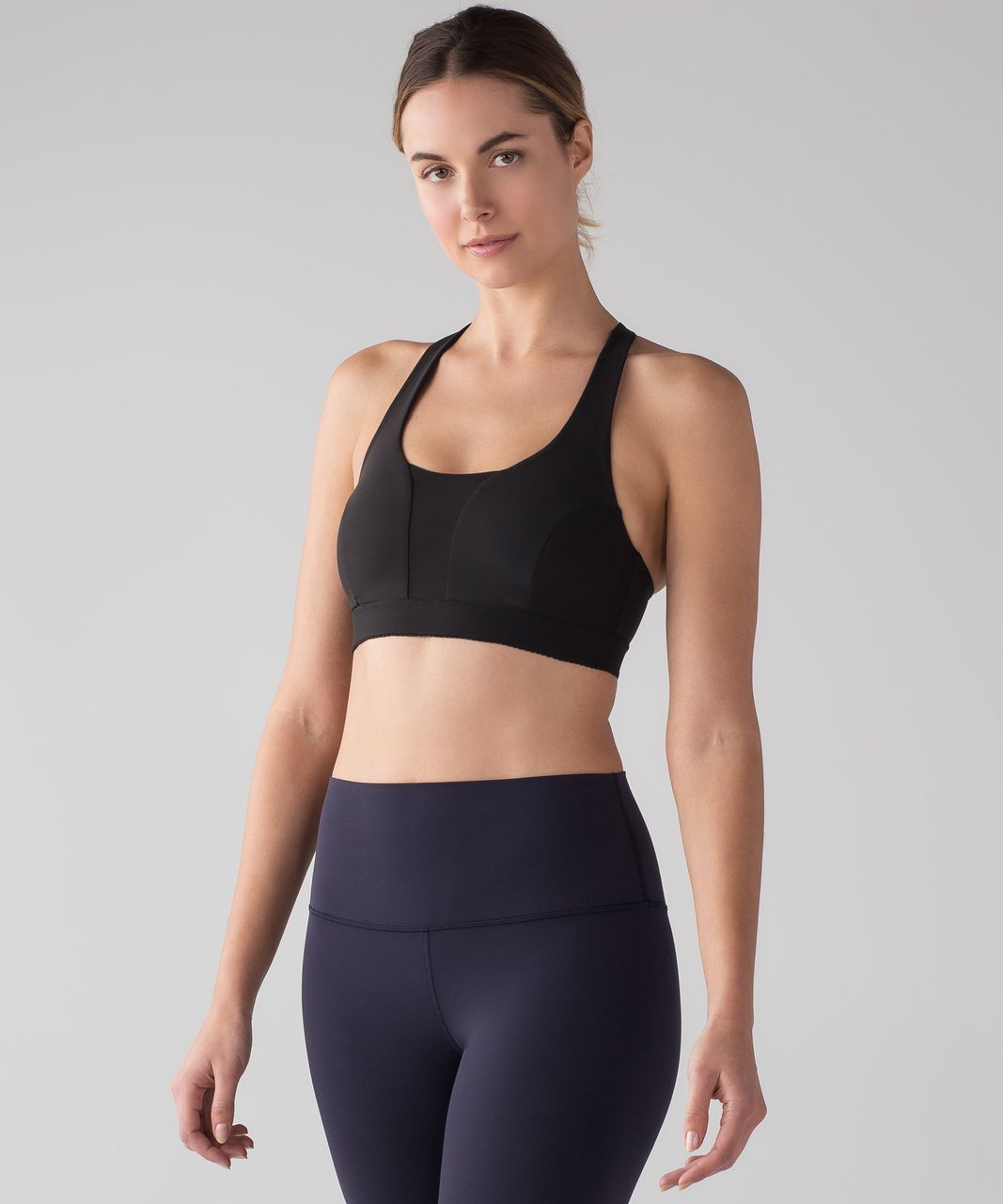 Lululemon All Day Ease Bra - Black - lulu fanatics