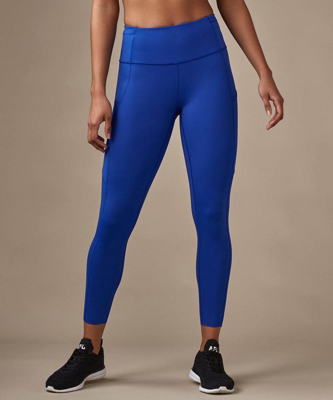 Lululemon Fast & Free 7/8 Tight (Nulux 25) - Jet Stream - lulu