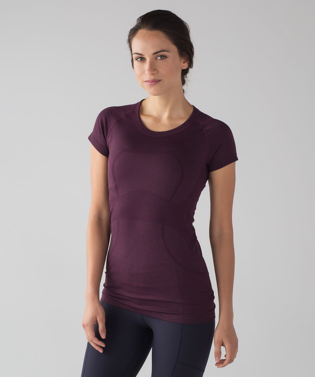 Lululemon Swiftly Tech Short Sleeve Crew - Marvel / Black