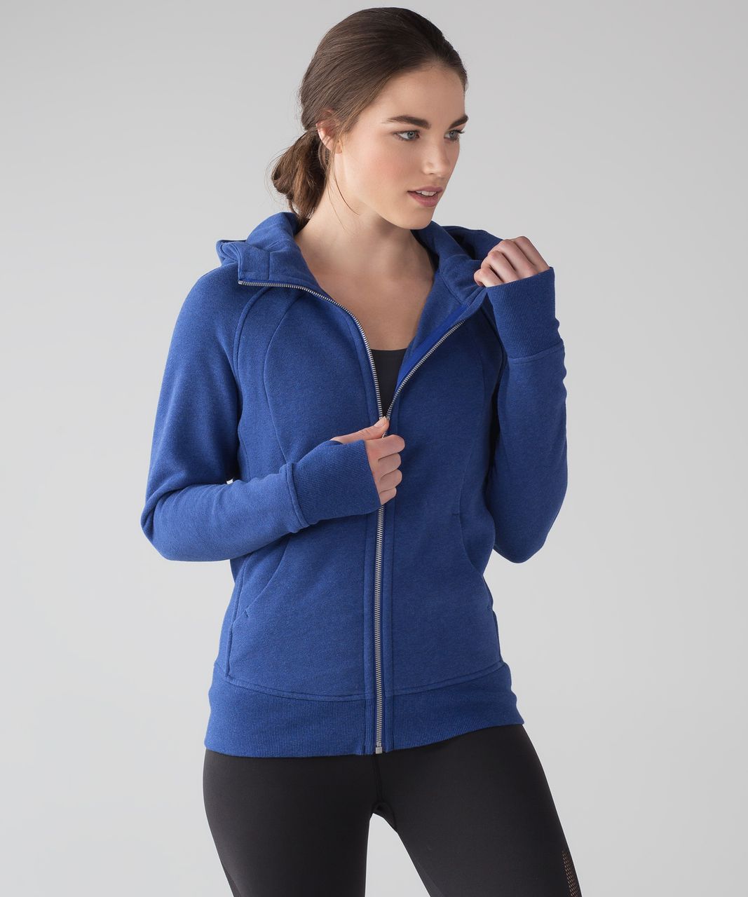 Lululemon Scuba Hoodie IV - Heathered Jet Stream