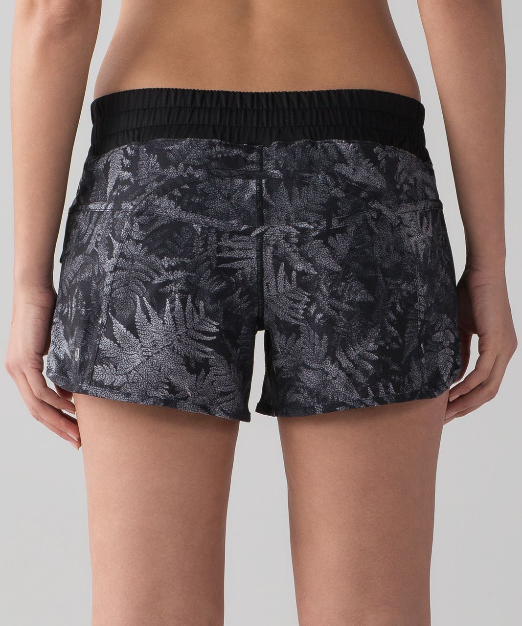 Lululemon Tracker Short IV (4-way Stretch 4) - Kindred Spirit Black Multi  / Black - lulu fanatics