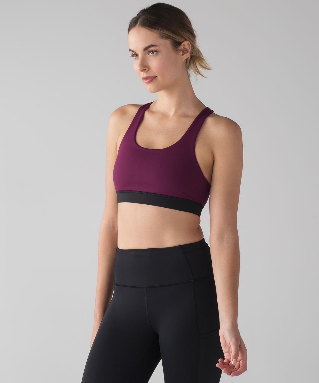 Lululemon Invigorate Bra - Marvel / Black