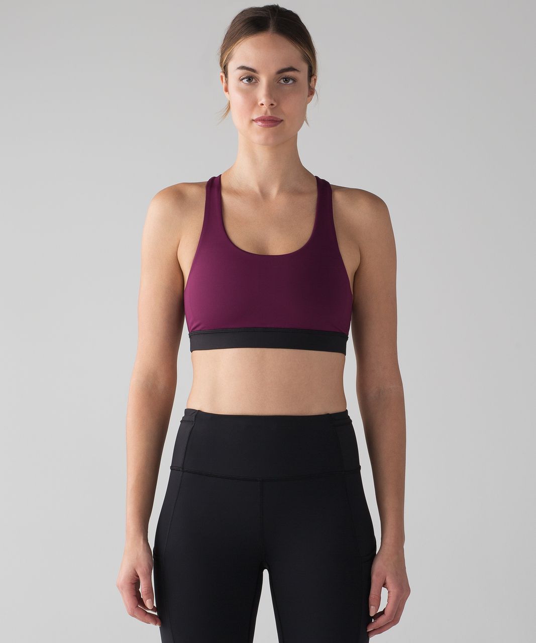 Lululemon Everlux with Mesh Train Bra *Medium Support, B/C Cup - White -  lulu fanatics