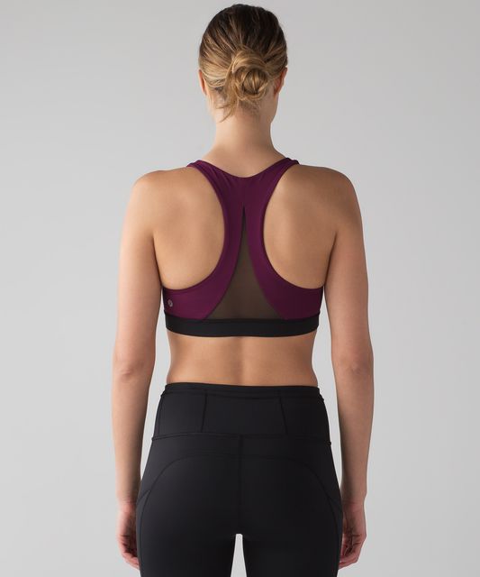 Lululemon Invigorate Bra - Mash Up White Black / Black - lulu fanatics