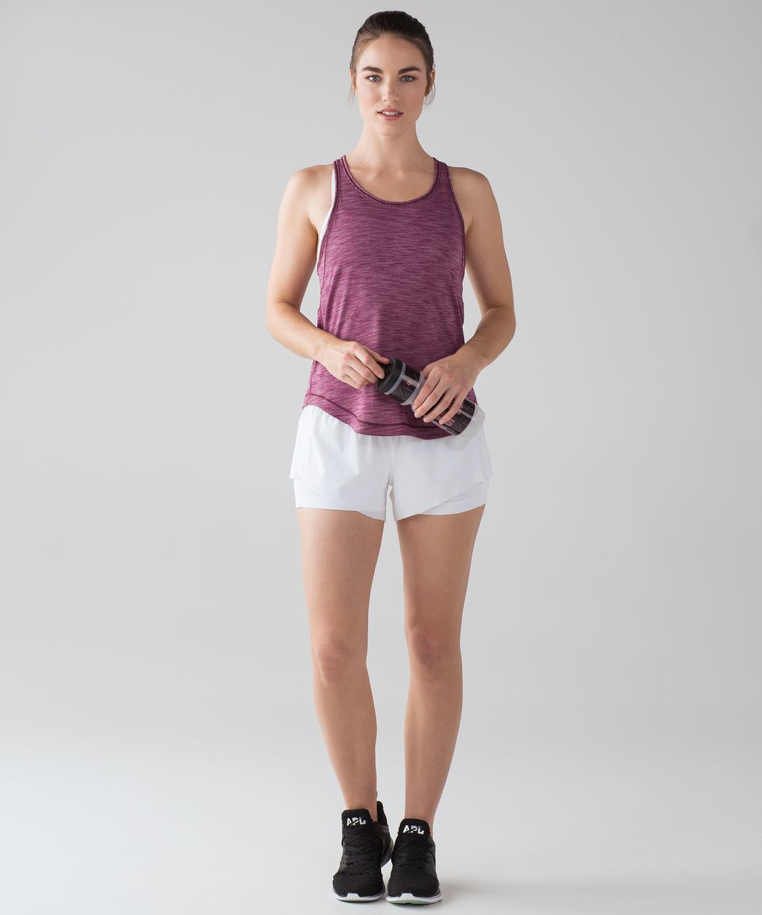 Lululemon Long Distance Tank - Heathered Marvel