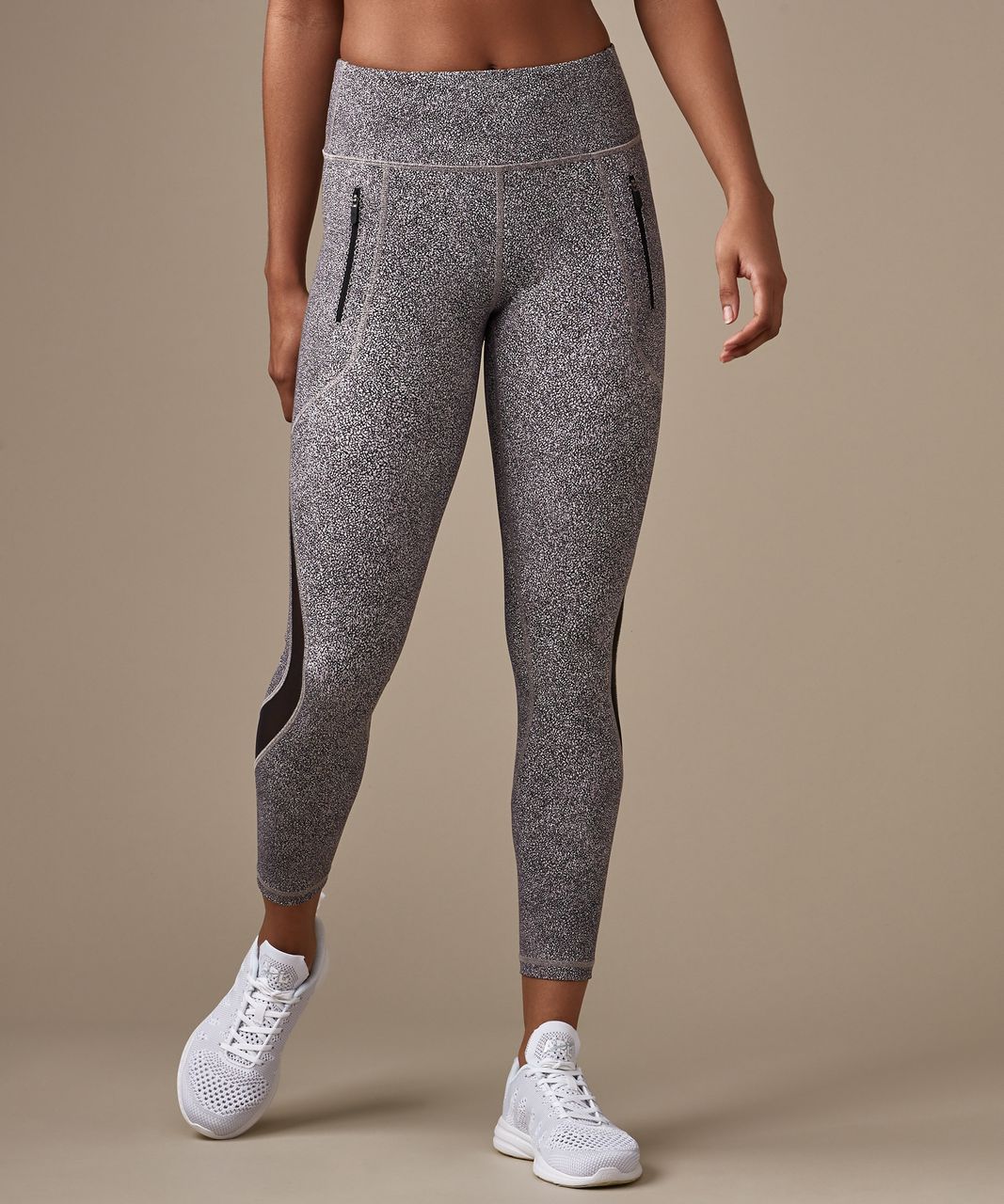 Lululemon Invigorate 7/8 Tight (25") - Sea Spray Alpine White Dark Chrome