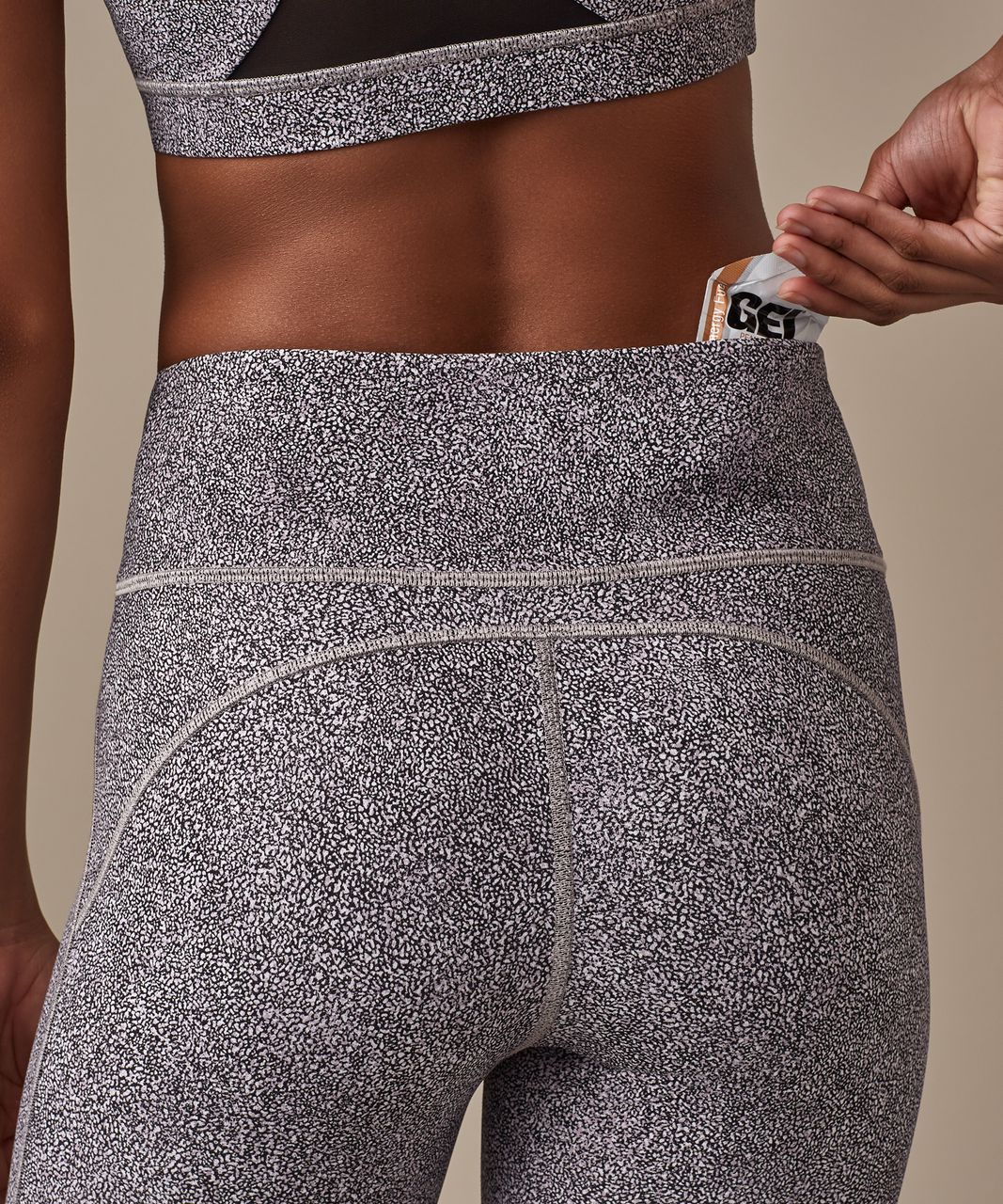 Lululemon Invigorate 7/8 Tight (25") - Sea Spray Alpine White Dark Chrome