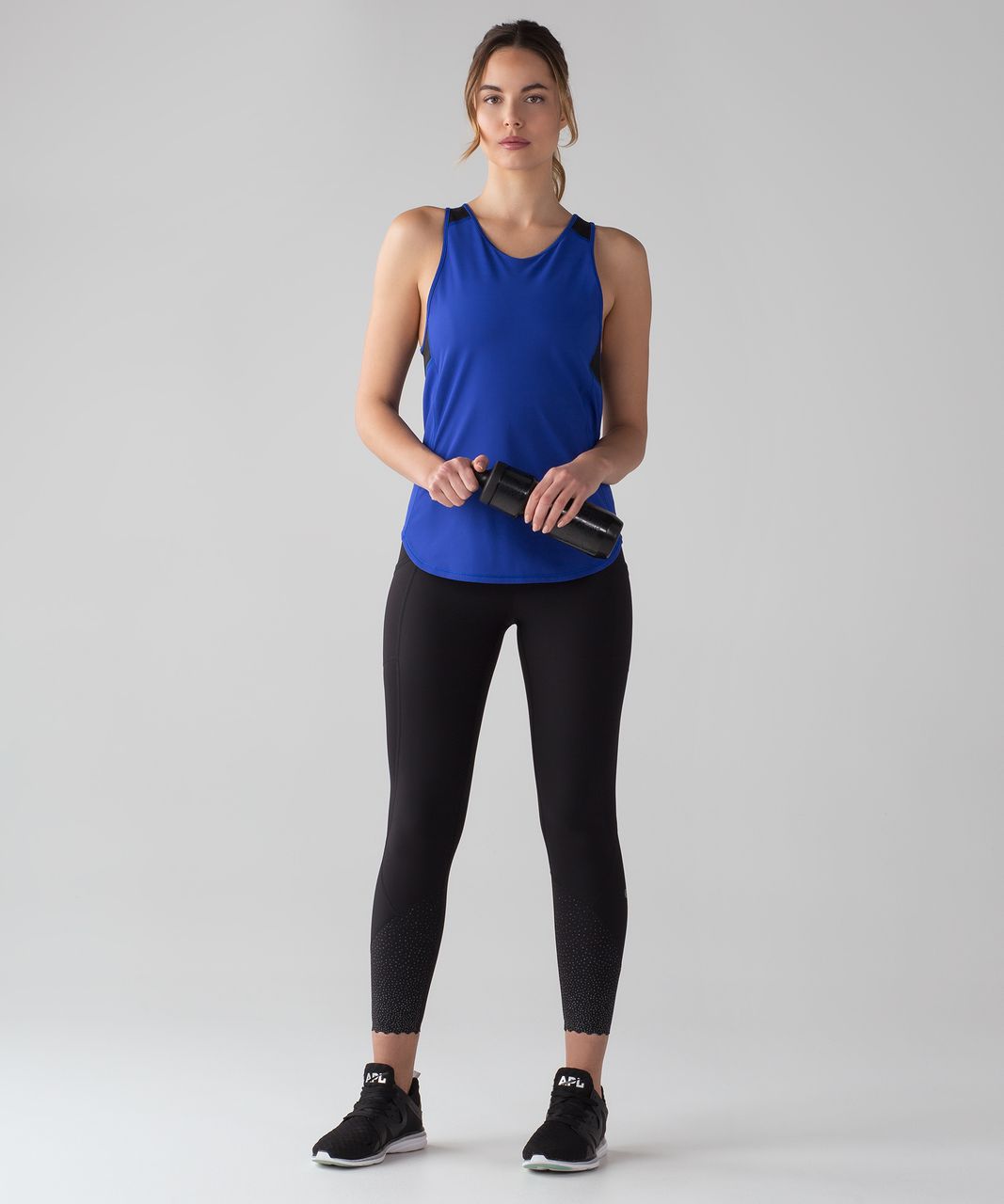 Lululemon Sculpt Tank II - Jet Stream / Black