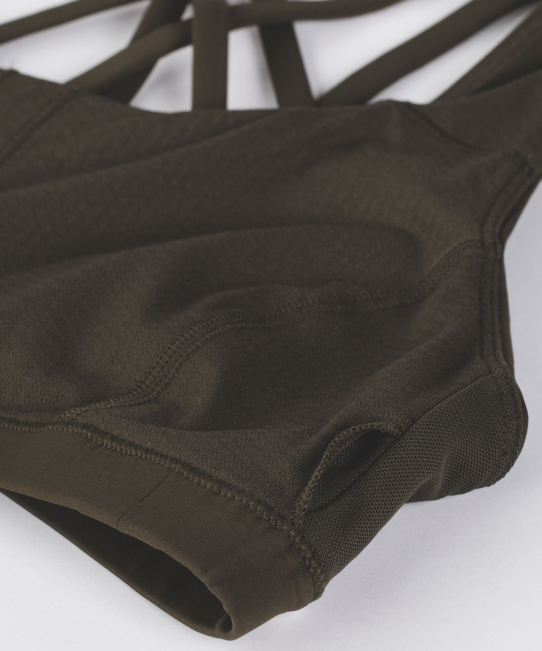 Lululemon Free To Be Serene Bra - Dark Olive