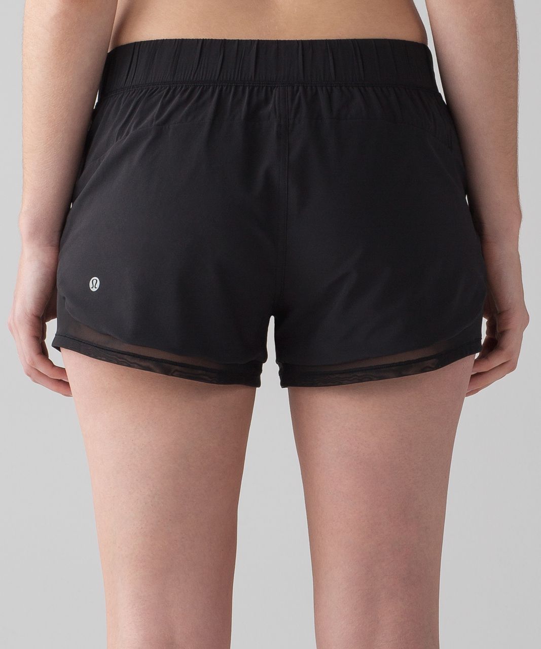 Lululemon Two With One Short (Reversible 3") - Black / Jet Stream