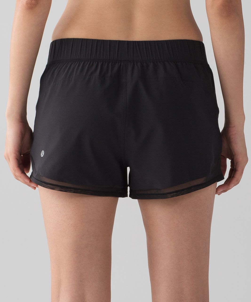 Lululemon Two With One Short (Reversible 3") - Formation Alpine White Black / Black