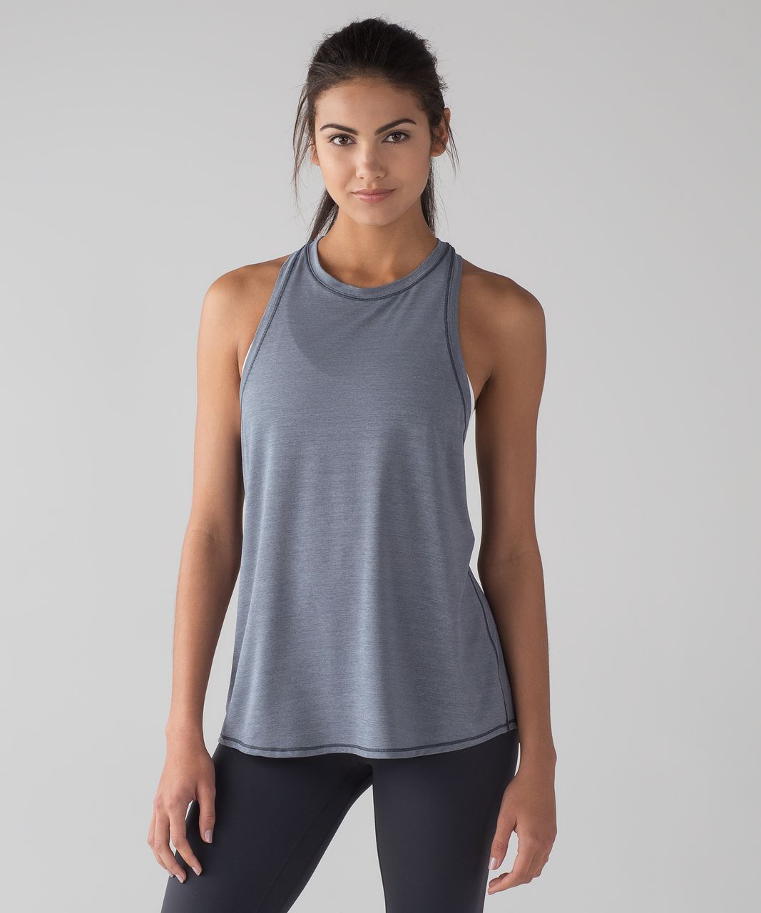 Lululemon Hot Like Agni Singlet - Heathered Sterling