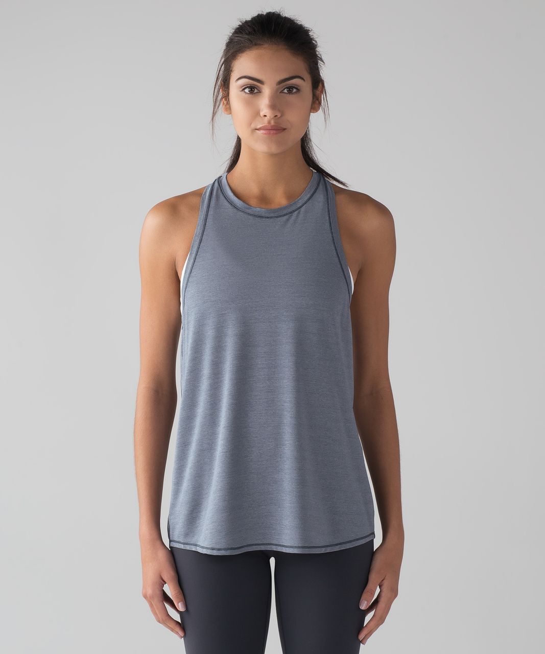 Lululemon Hot Like Agni Singlet - Heathered Sterling