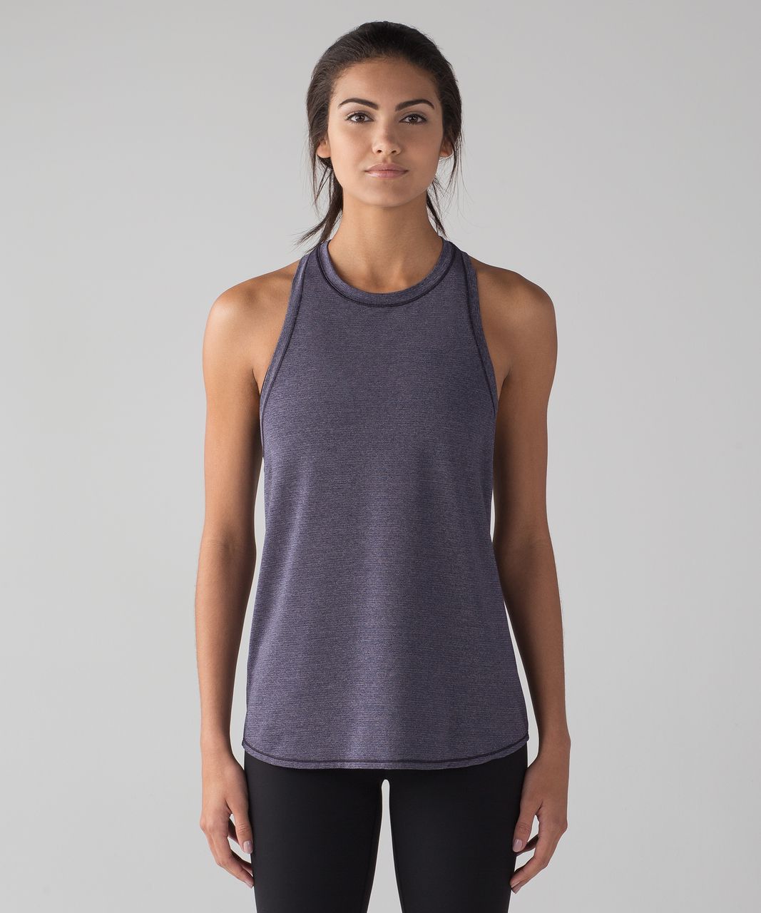 Lululemon Hot Like Agni Singlet - Heathered Midnight Navy