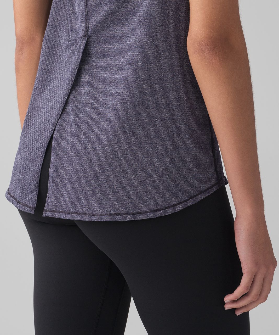 Lululemon Hot Like Agni Singlet - Heathered Midnight Navy