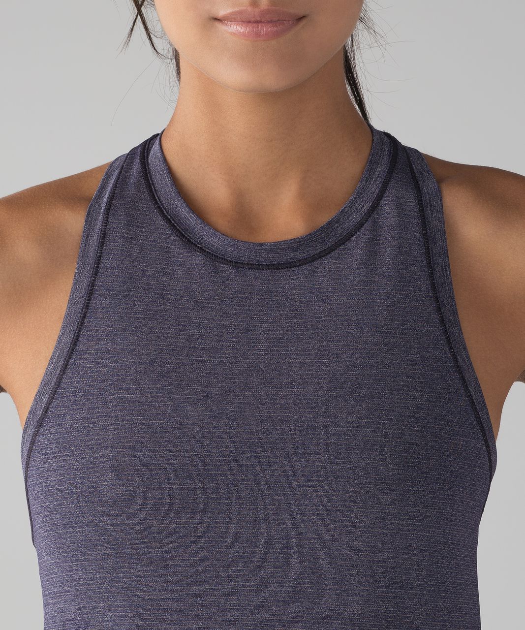 Lululemon Hot Like Agni Singlet - Heathered Midnight Navy