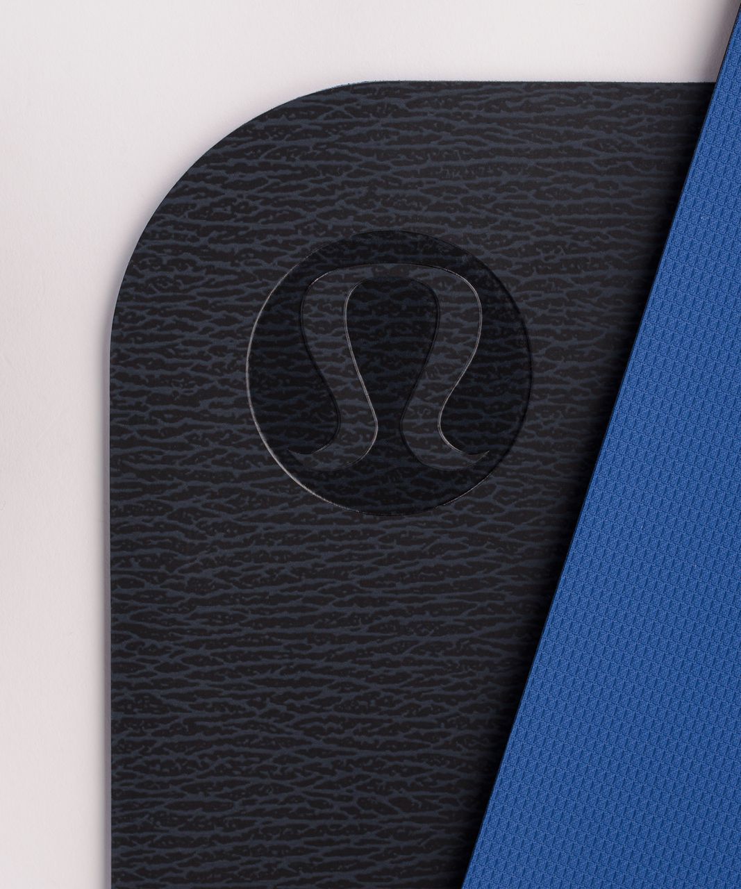 Lululemon The Reversible Mat 3mm - Pebble Print Black Jet Stream / Jet Stream