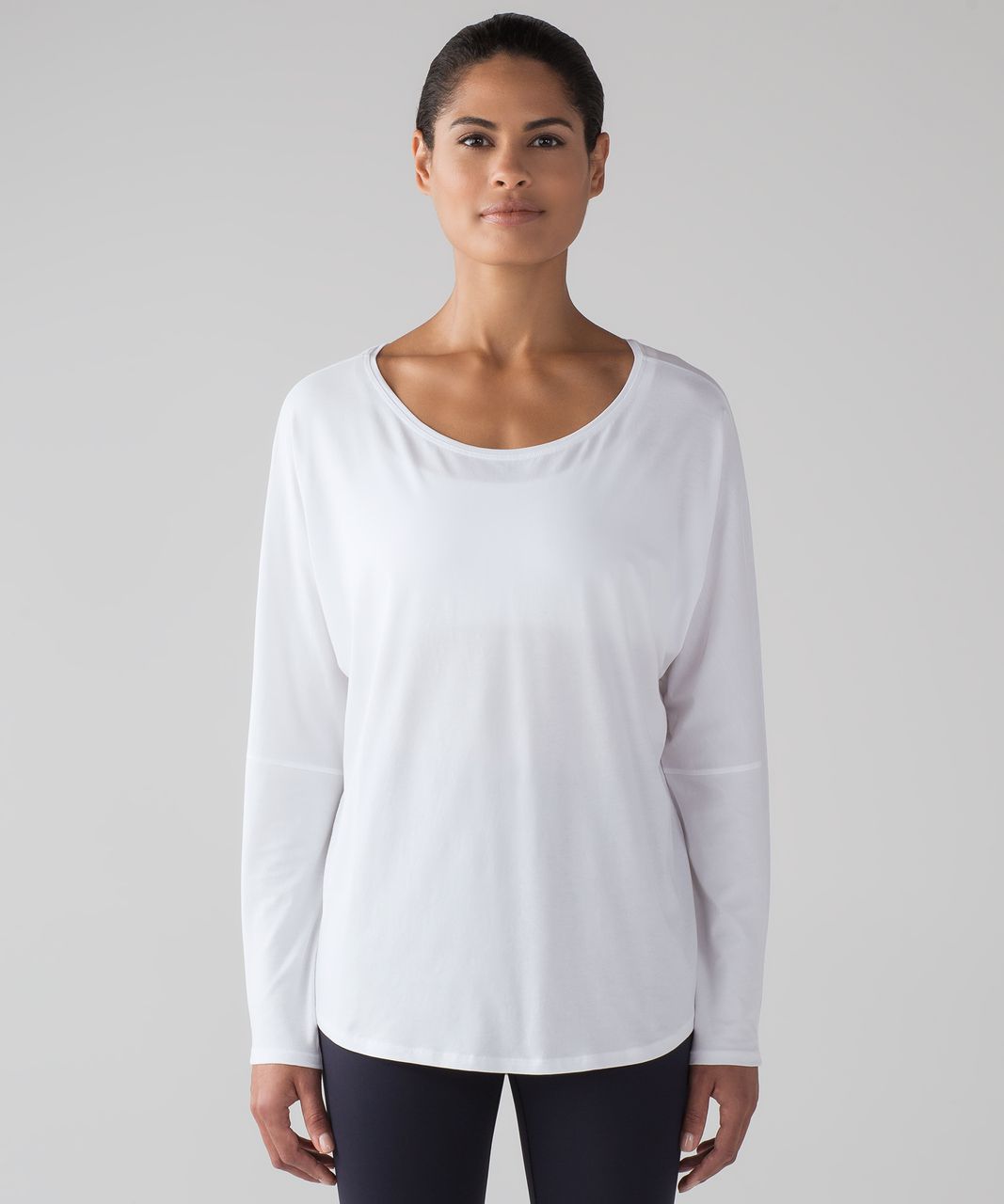 white lululemon long sleeve