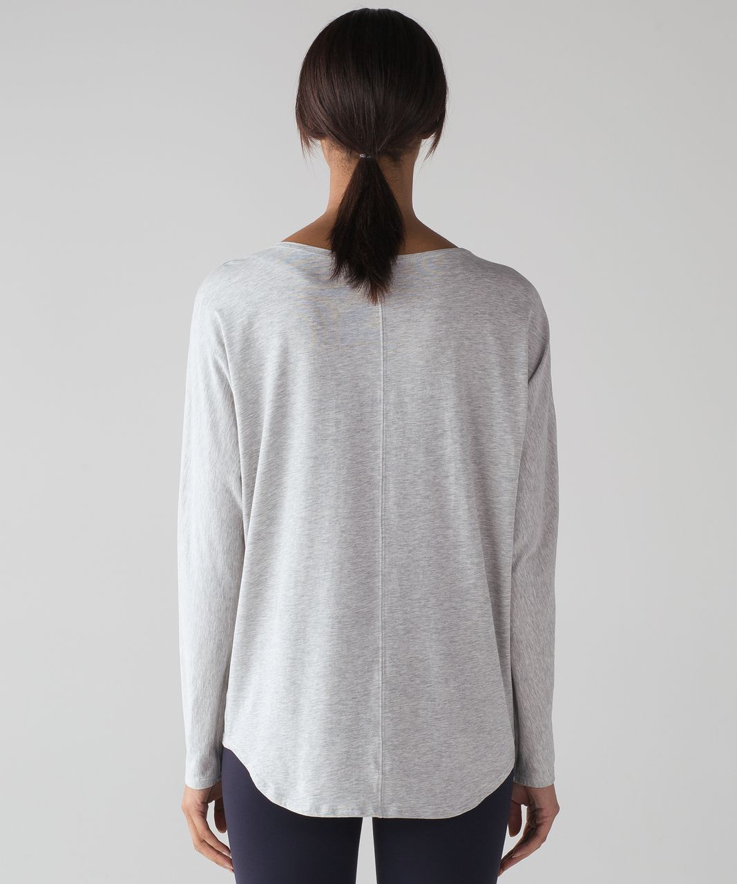 Lululemon Seymour Long Sleeve - Heathered Vapor