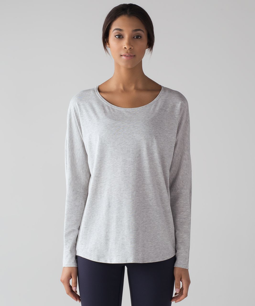 Lululemon Seymour Long Sleeve - Heathered Vapor