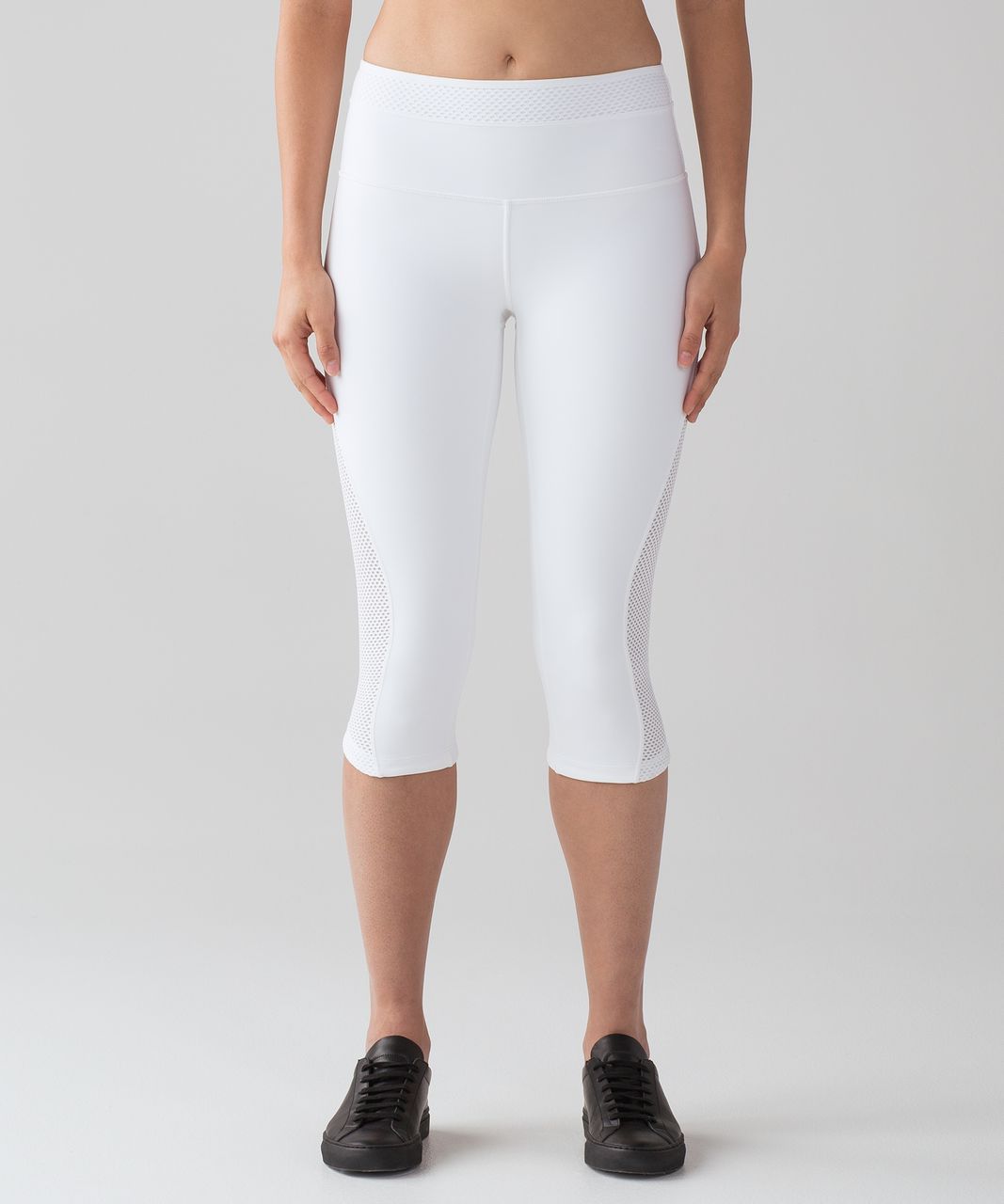 Lululemon Keep Score Crop (17") - White