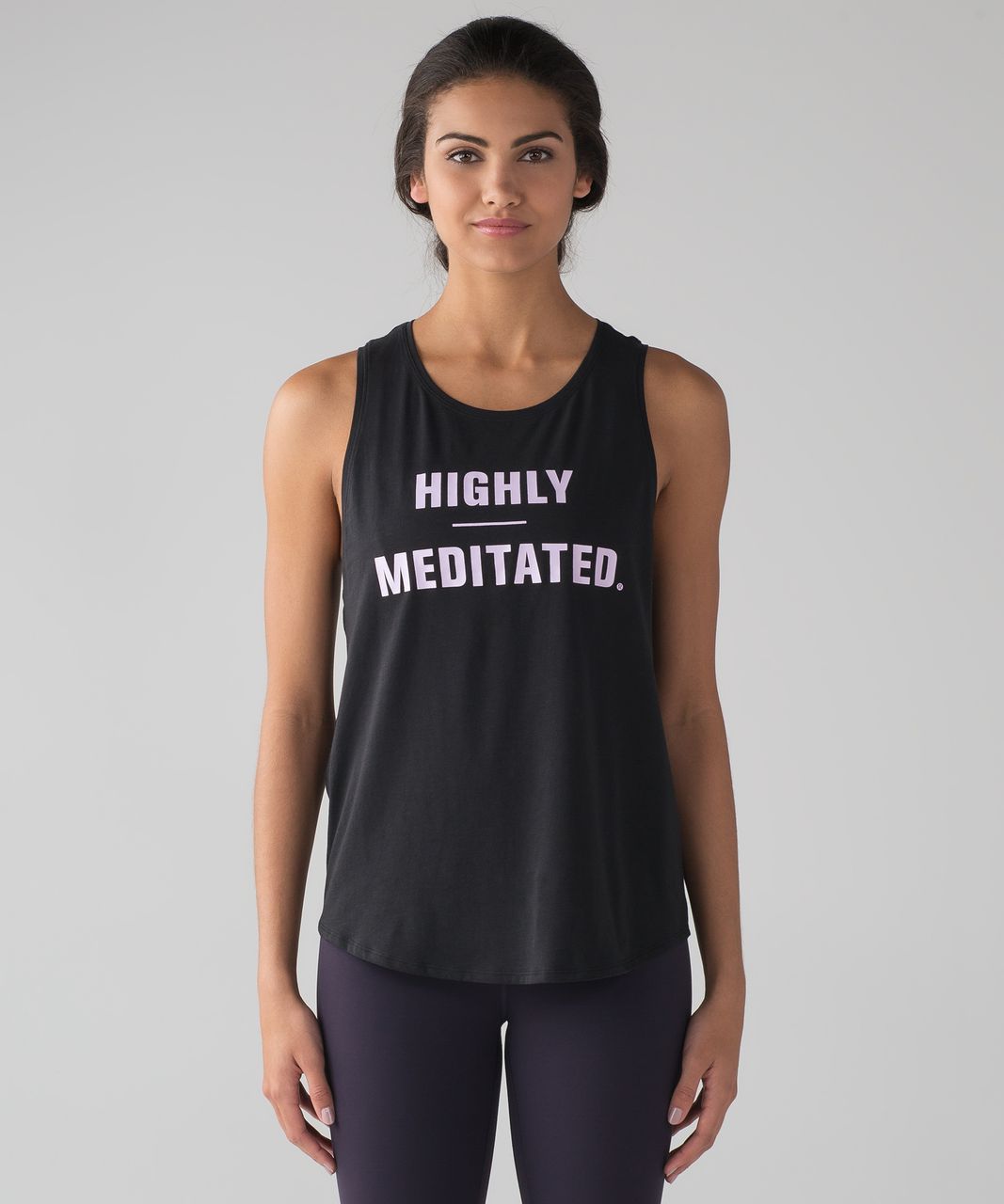 Lululemon Muscle Love Tank (Highly Meditated) - Black