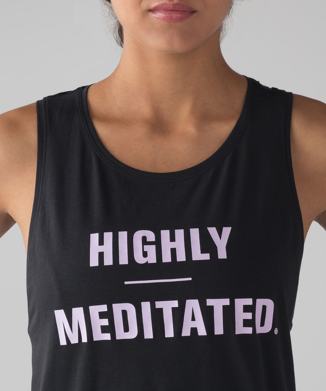 Lululemon Muscle Love Tank (Highly Meditated) - Black