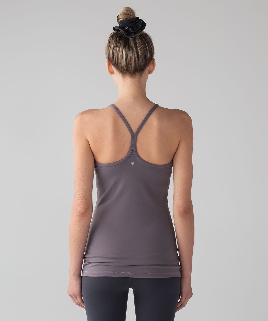 Lululemon Power Y Tank - Heathered Slate - lulu fanatics