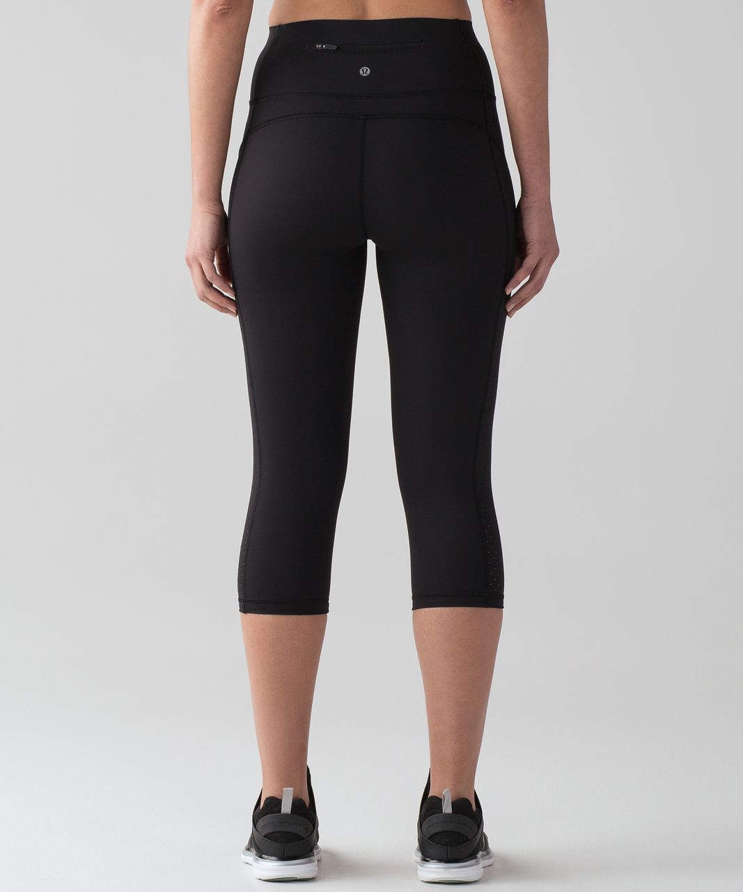 Lululemon Mind Over Miles Crop (17" ) - Black