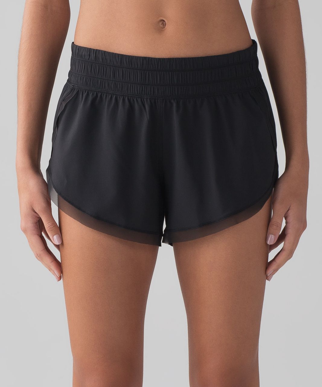 Lululemon Compression 4 inch Shorts Black Reversible Women's Size 4