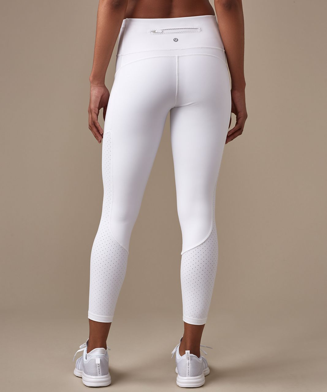 white lulu leggings