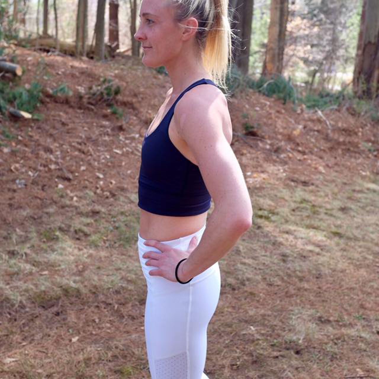 Stay Comfortable and Stylish with the White Lululemon Mind Over Miles Crop  17