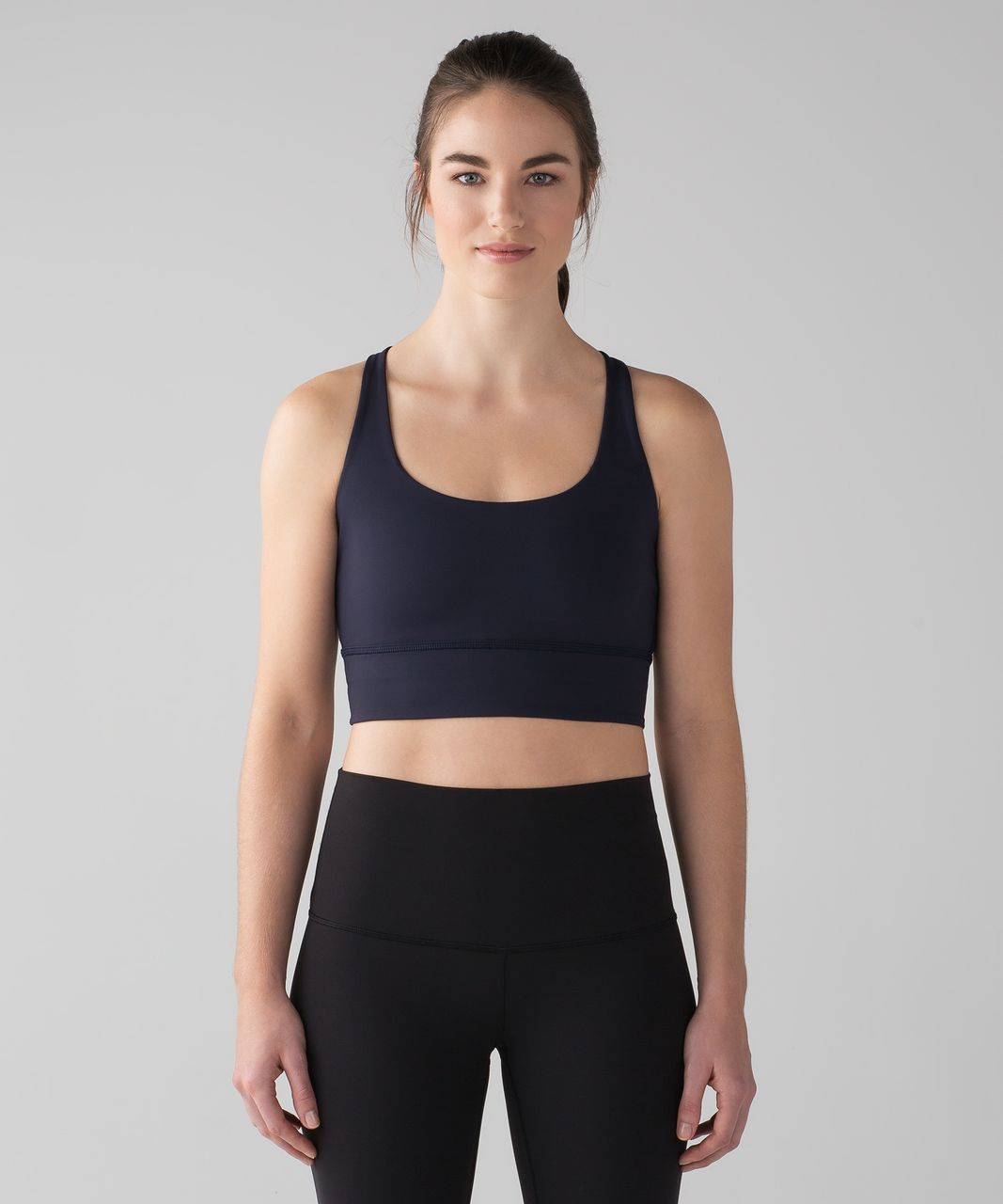 Lululemon Mind Over Miles Bra - Midnight Navy