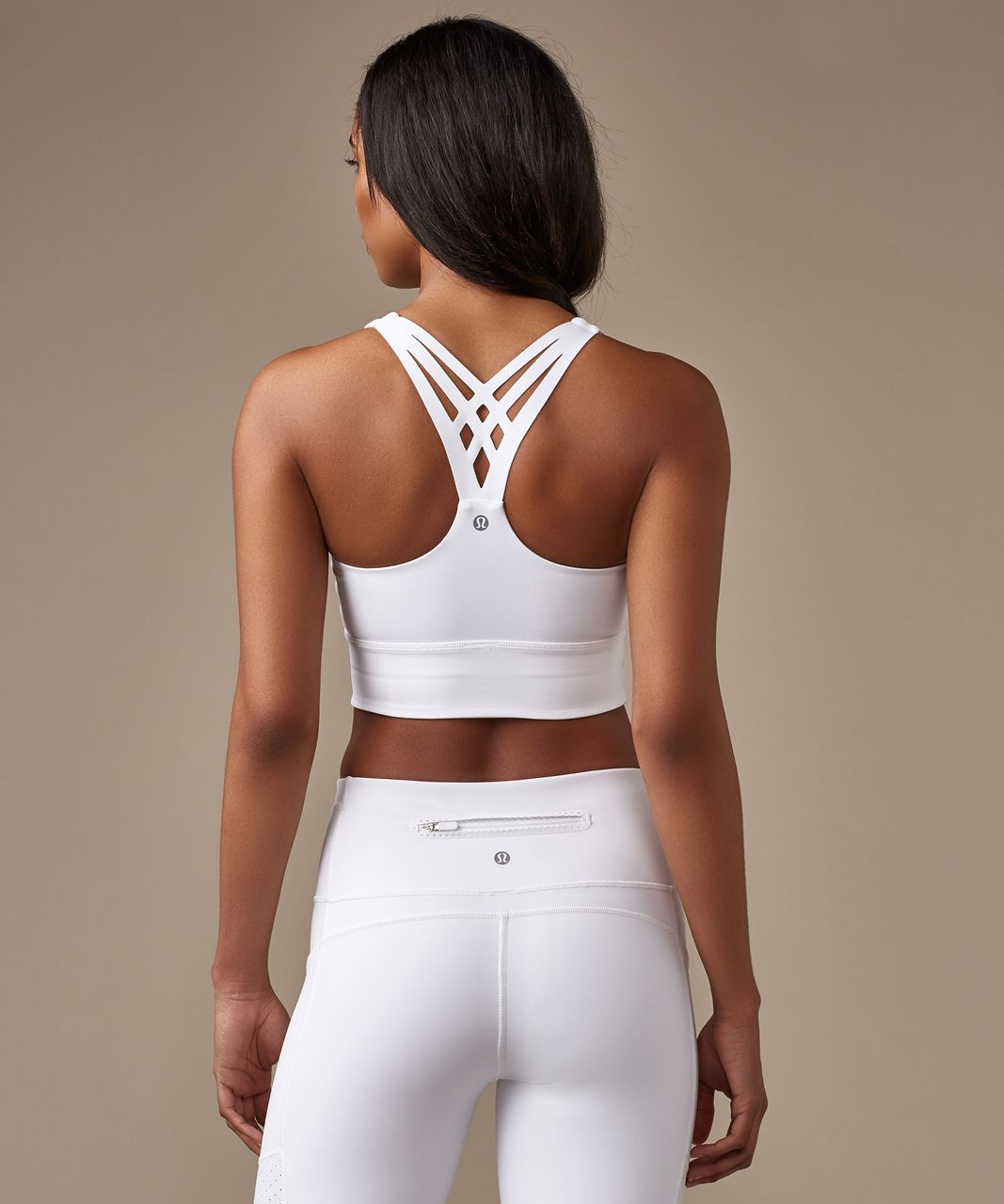 Lululemon Mind Over Miles Bra - White (First Release)