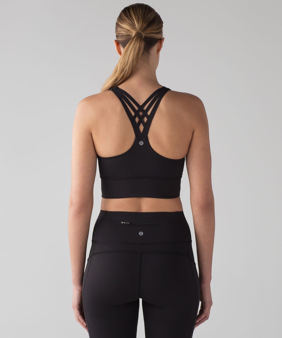 Lululemon Mind Over Miles Bra - Black - lulu fanatics