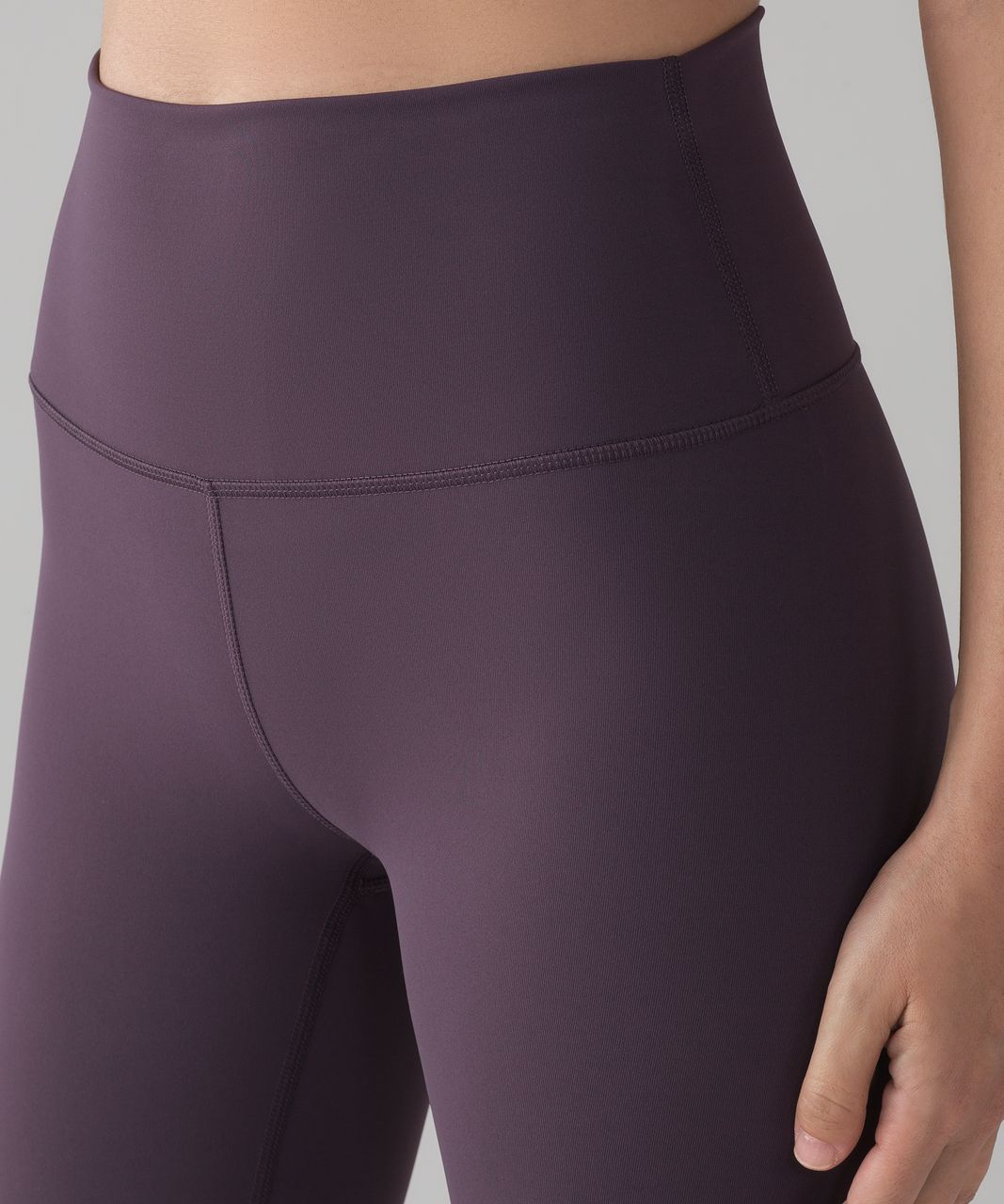 Lululemon Wunder Under Crop (Hi-Rise) (Full-On Luxtreme 21") - Black Currant