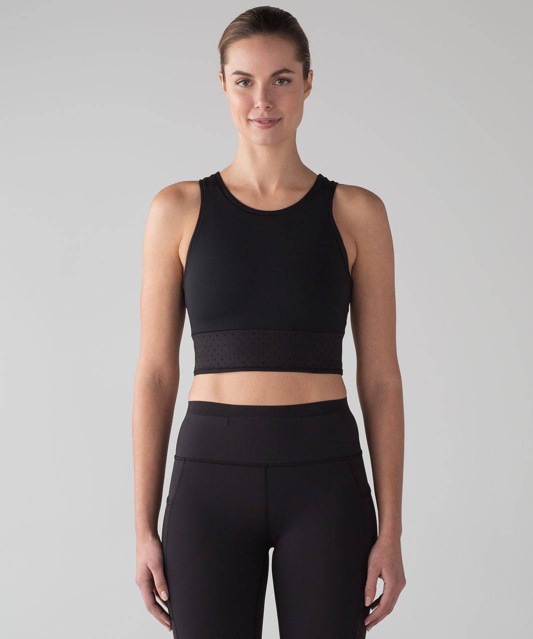 Lululemon Mind Over Miles Crop 17 Black Active Leggings Yoga Run