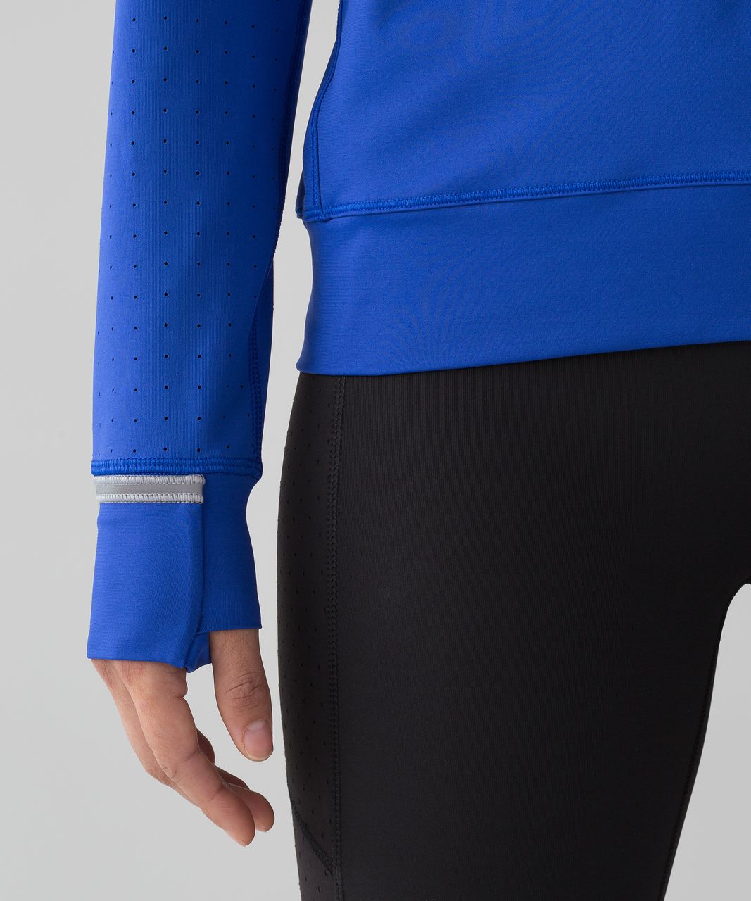 Lululemon Mind Over Miles Long Sleeve - Jet Stream