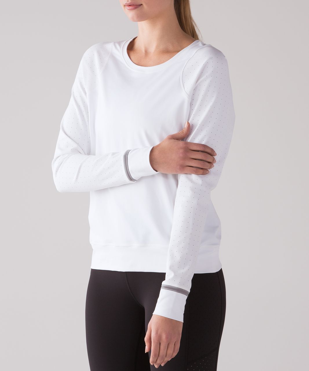 Lululemon Fast Times Long Sleeve - White - lulu fanatics