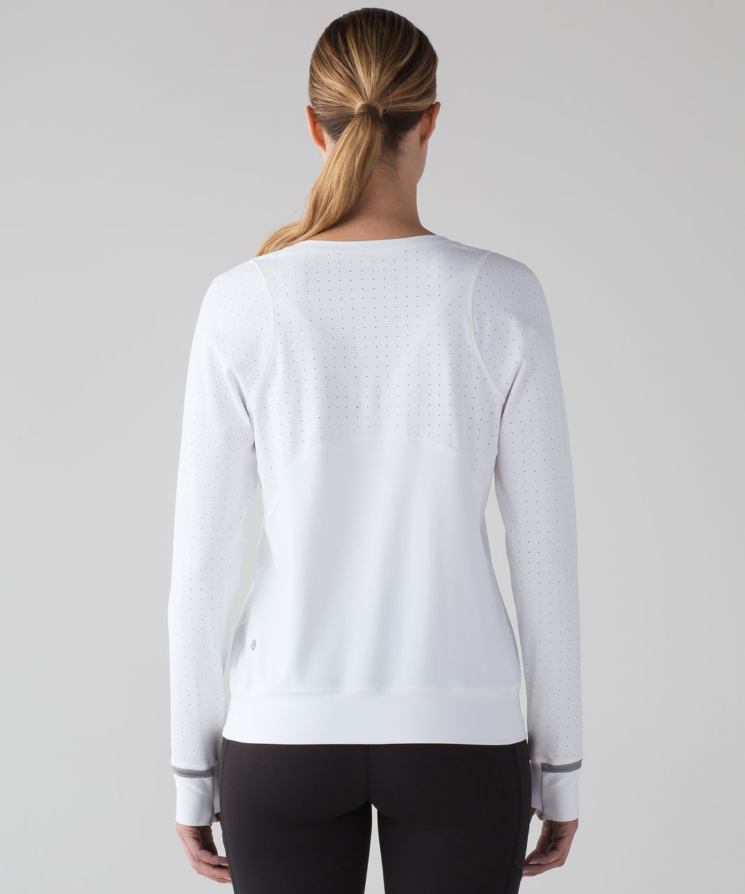 Lululemon Mind Over Miles Long Sleeve - White