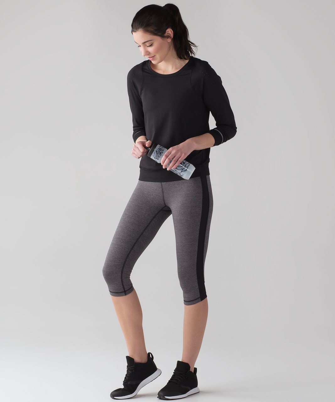 Lululemon Mind Over Miles Long Sleeve - Black